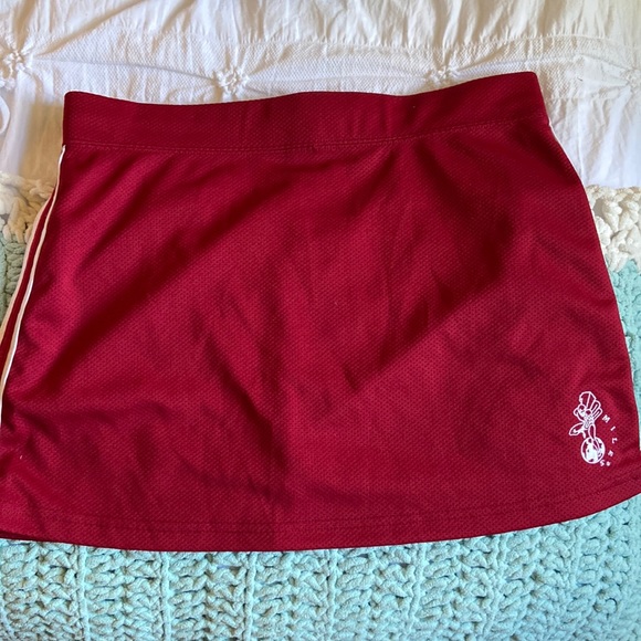 💋2 for $15💋Vintage 100miles red mini skirt - Picture 1 of 4
